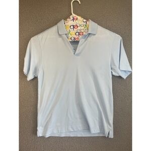 Cutter & Buck  Men's Short Sleeve‎  Polo -  Blue - Size Large